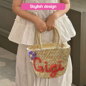 Customizable Straw Bag Bundle