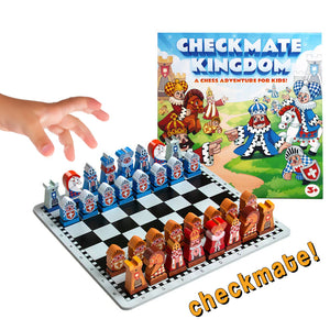 Checkmate Kingdom Educational Chess Set for Kids