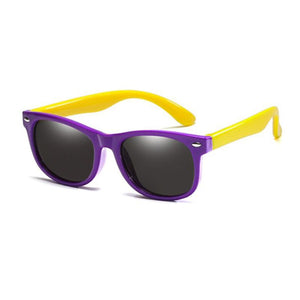 SUN SAFE: The Polarized and Flexible Kids Sunglasses